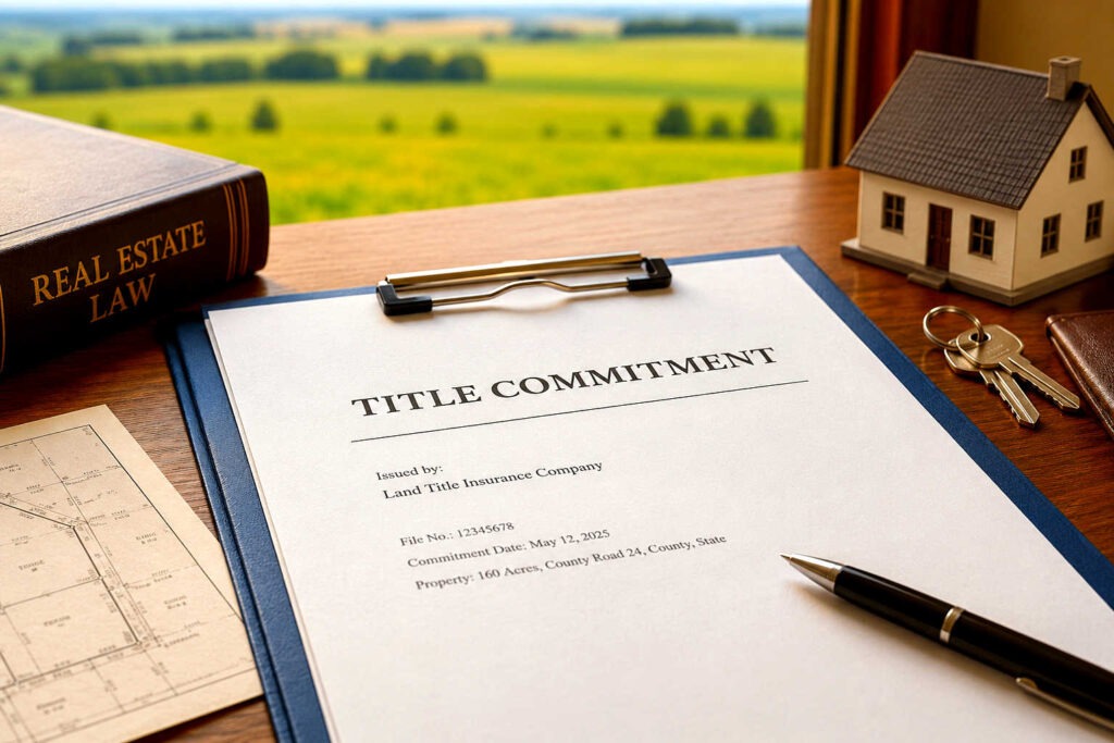 What Is a Title Commitment for Land Buyers?